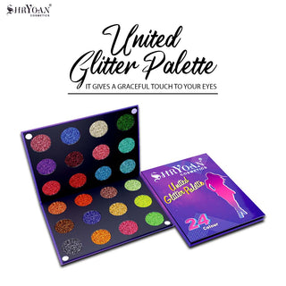 Shryoan United Glitter Palette