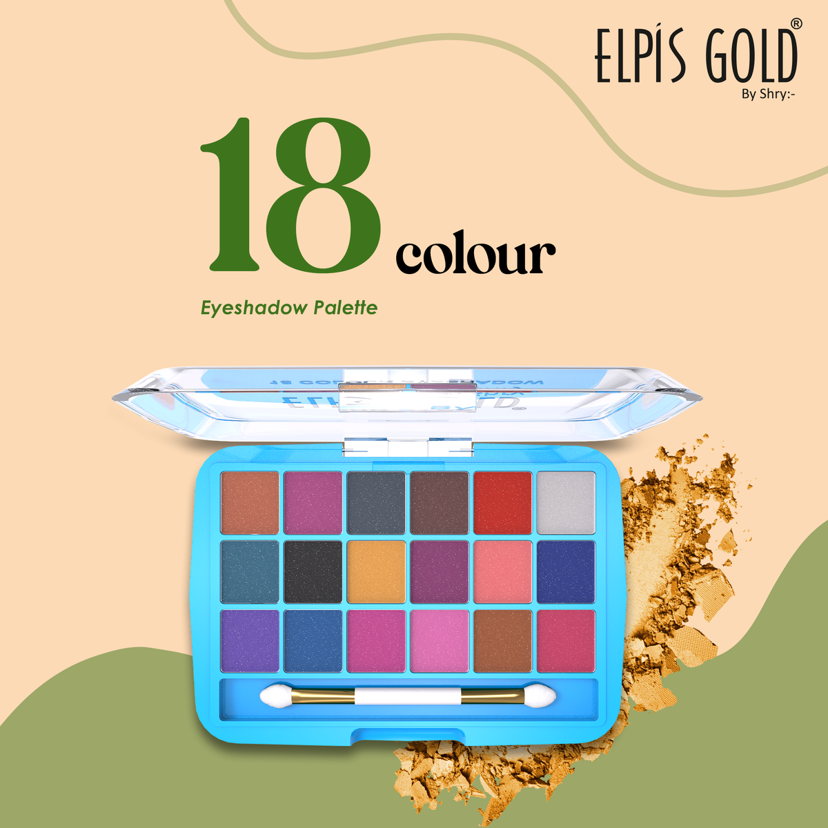 Elpis Gold Waterproof Eyeshadow