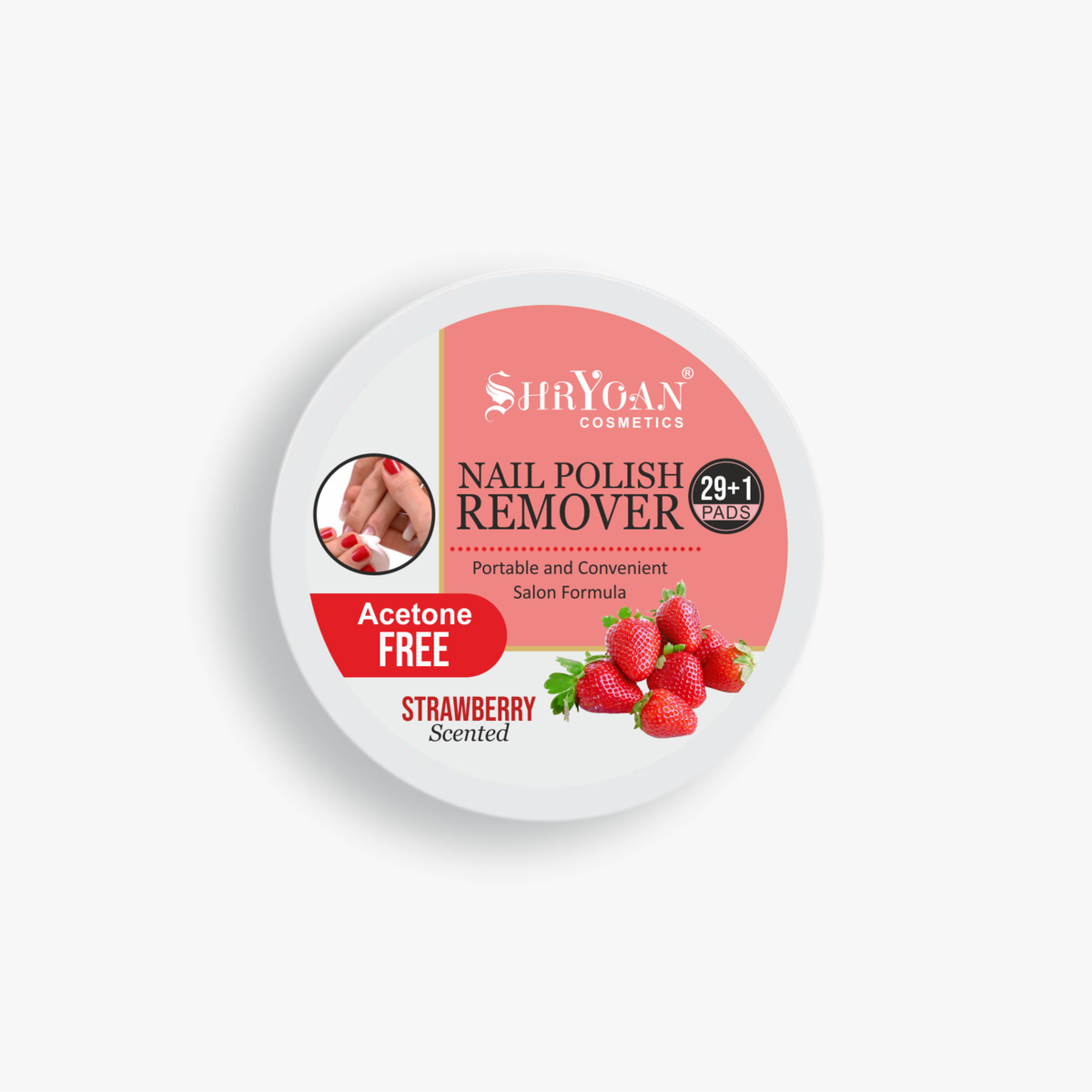Nail Paint Remover Strawberry