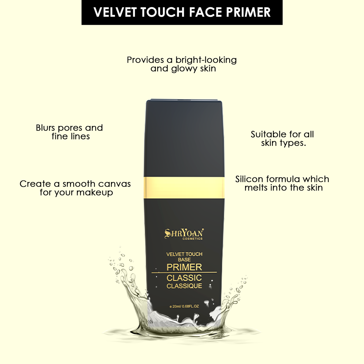 Velvet Touch Classic Face Primer