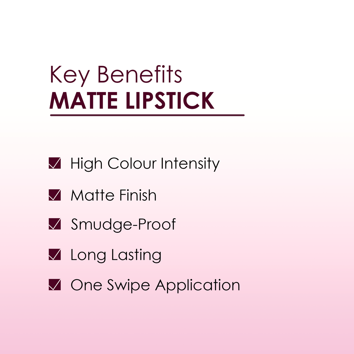 Matte Soft Lipstick